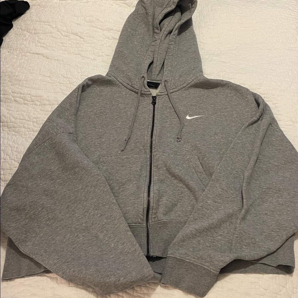 NIKE zip up hoodie